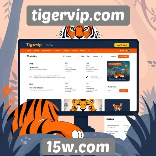 Experiência do usuário no site tigervip.com